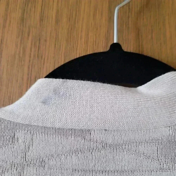 marla wynne Beige Ivory Long Open Front Cardigan Women's Size Large - Picture 12 of 12